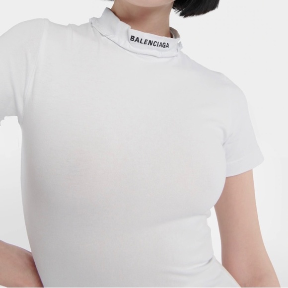 Balenciaga Logo Fish Tail Mermaid Dress - Picture 1 of 8